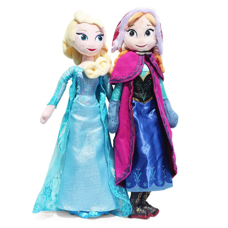 Frozen 2 Plush Toys: Elsa, Anna, and Olaf Dolls