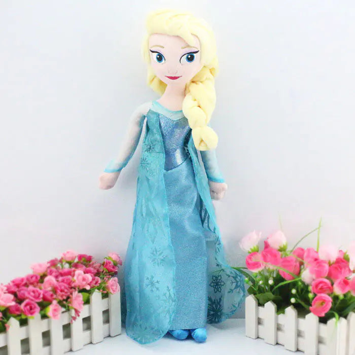 Frozen 2 Plush Toys: Elsa, Anna, and Olaf Dolls