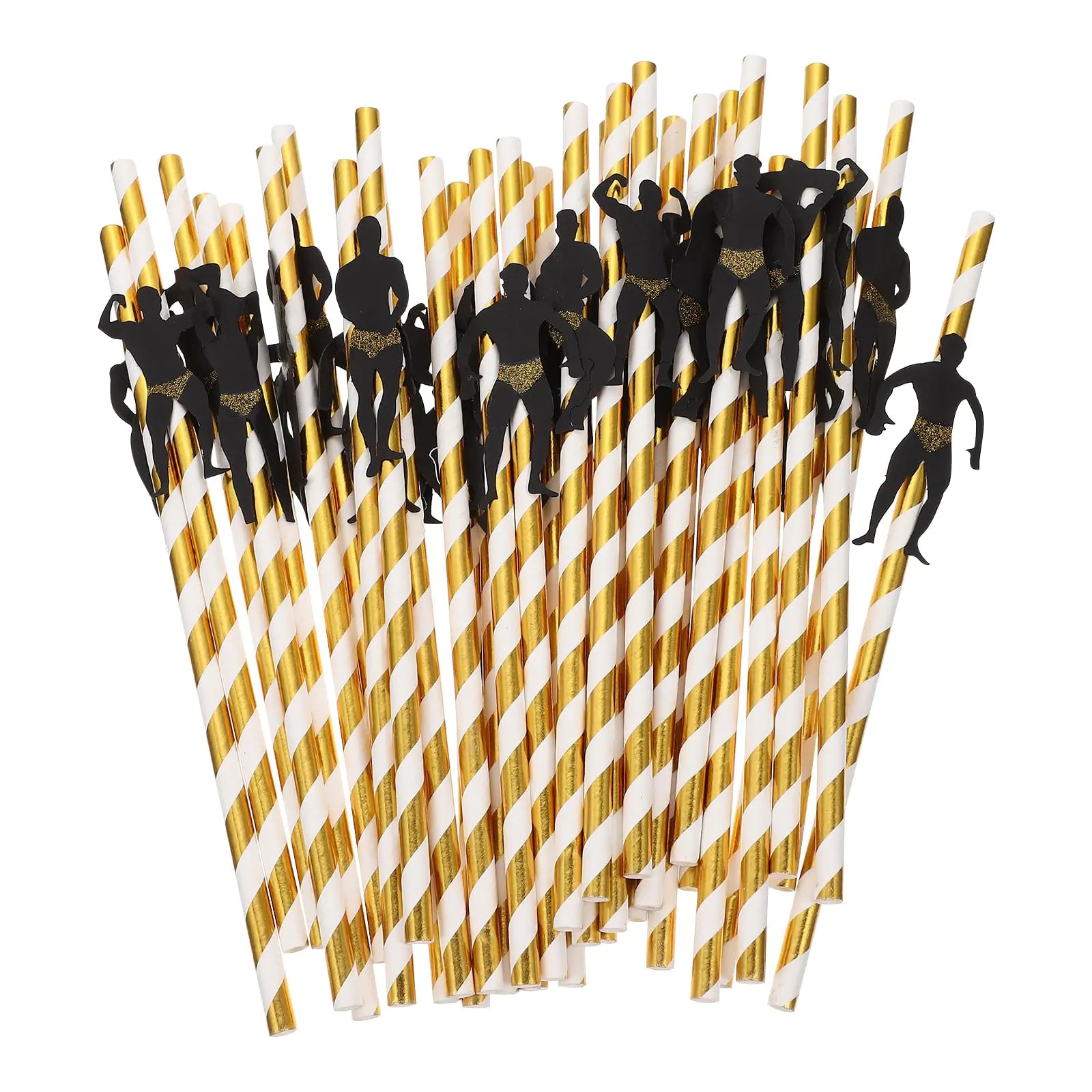 36Pcs Bachelorette Straws Disposable Paper Straws Bachelorette Party Decor Fun Long Drinking Straws Bachelorette Tumbler Straws Bachelor Party Supplies