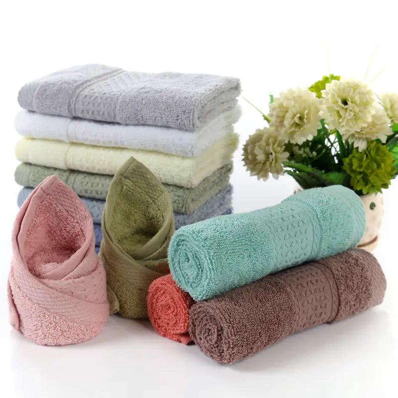 17-Color Xinjiang Cotton Kids' Home Face Towel