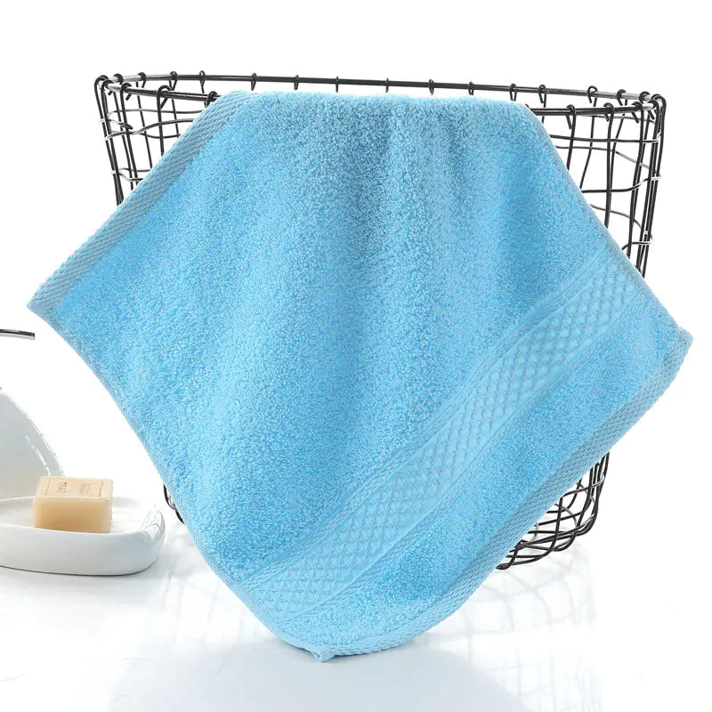 17-Color Xinjiang Cotton Kids' Home Face Towel
