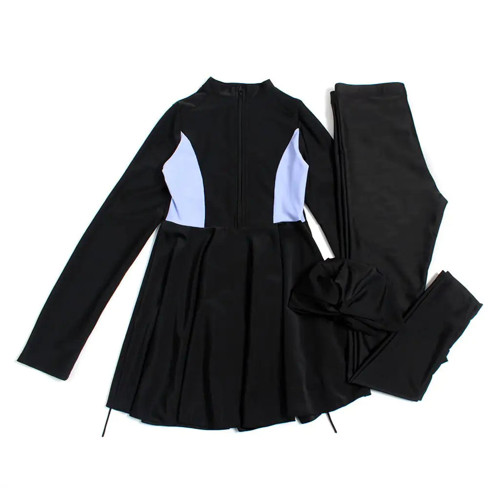 Three-Piece Conservative Muslim Women's Swimsuit
