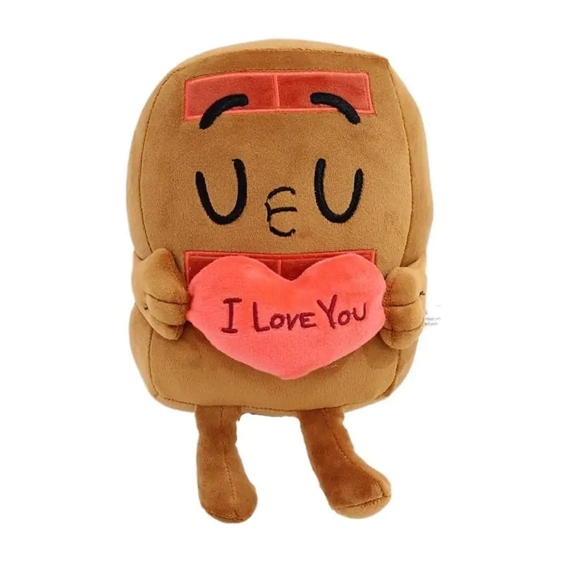 2023 Choco and Pancake Plush，Choco and Pancake in Love Plush，Plush Toys Four Piece Combination，Kawaii Plushy Dolls Cartoon Figure for Girls and Boys #06 (Color : A Size : 18-20cm)