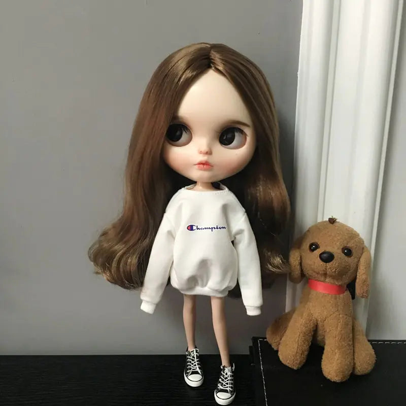 Handmade Clothes for Blythe and Barbie Dolls