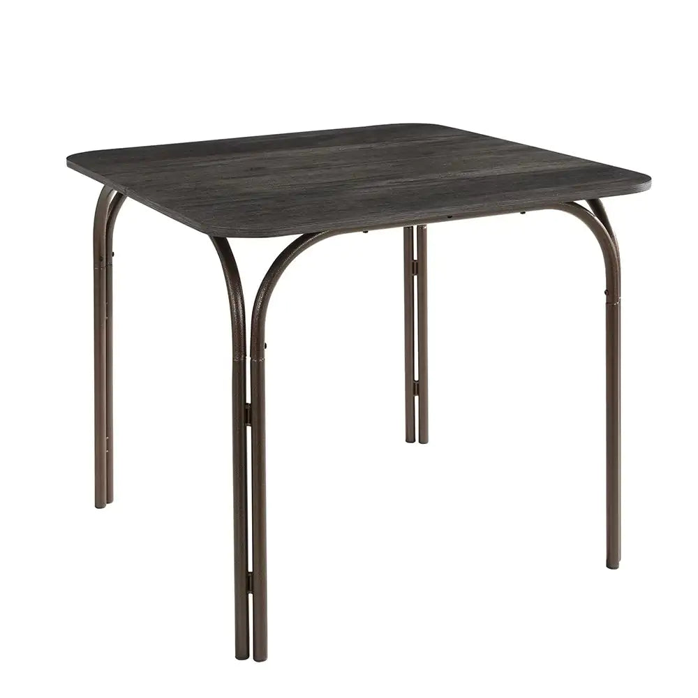 5-Piece Wood Table & 4 Chairs,Modern Dining Table Furniture Set For Home