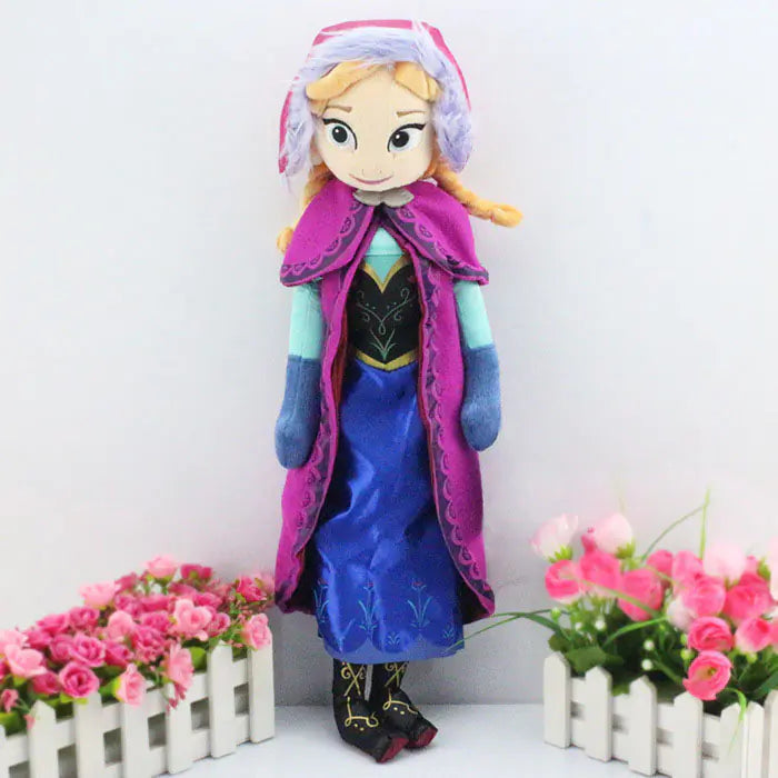 Frozen 2 Plush Toys: Elsa, Anna, and Olaf Dolls