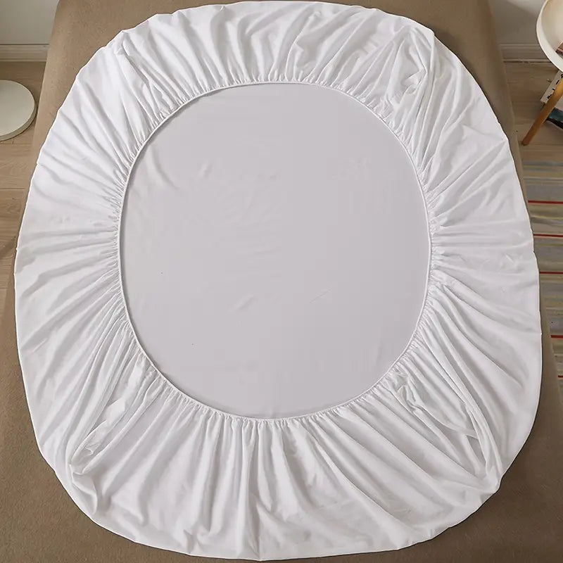 3pcs Solid Color Fitted Sheet Set for Bedroom