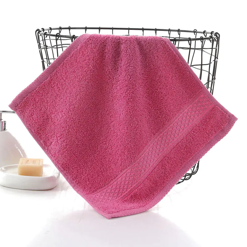 17-Color Xinjiang Cotton Kids' Home Face Towel