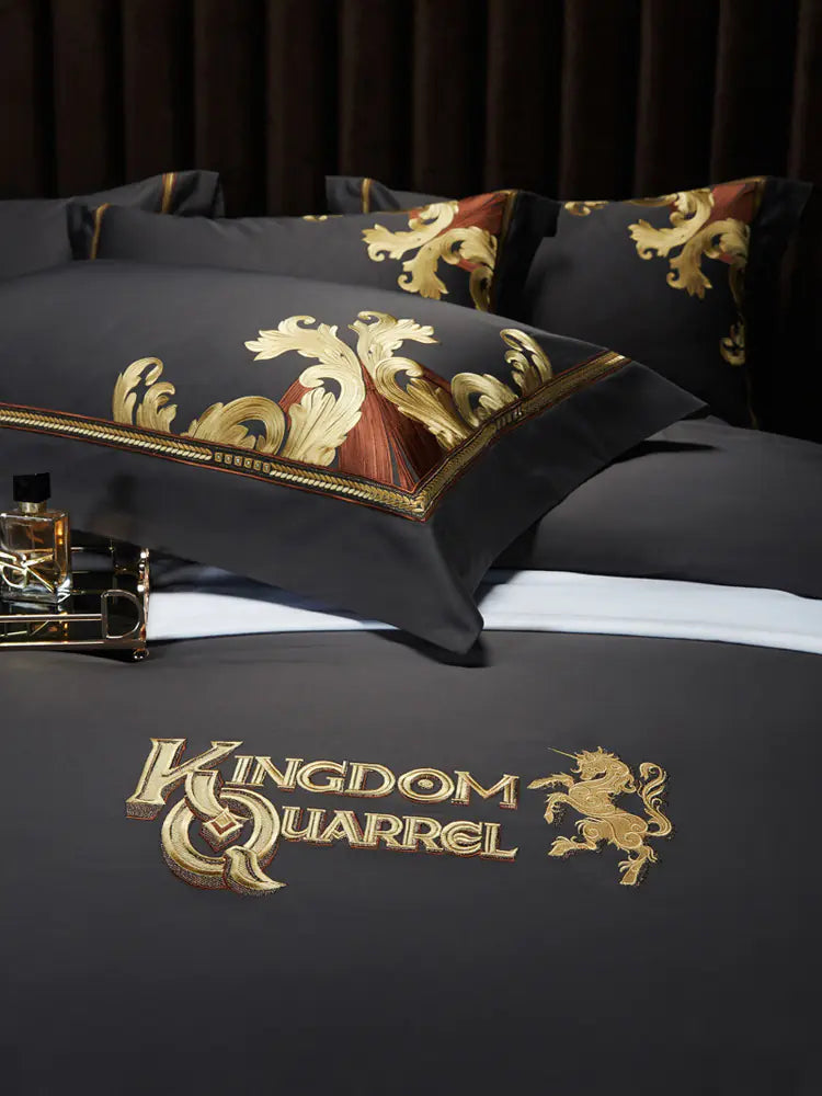 European Style 140S Xinjiang Long Staple Cotton Bedding Set